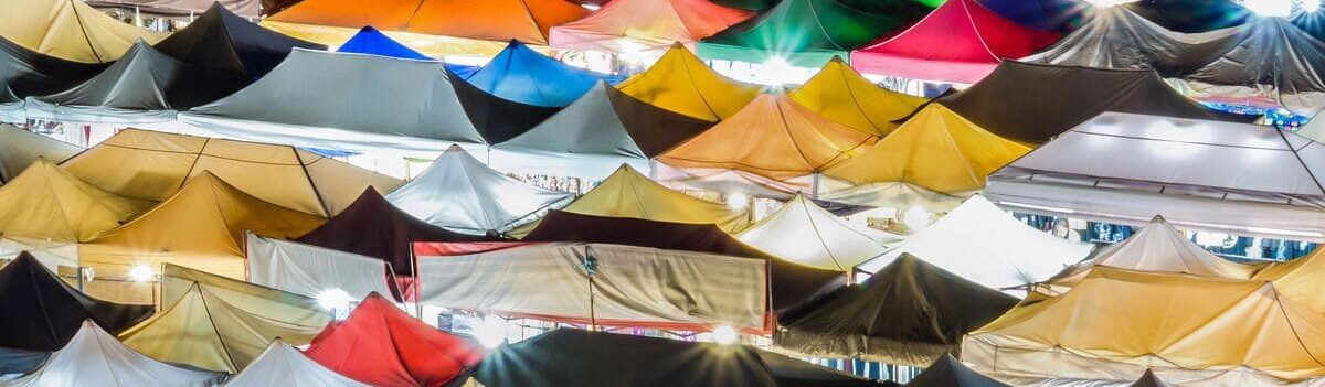 Food Markt in Bankog, Thailand