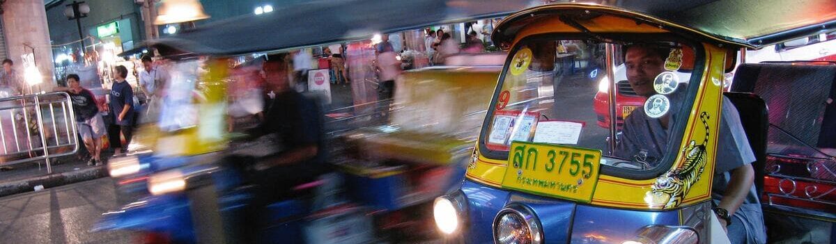 Tuk Tuk in Thailand