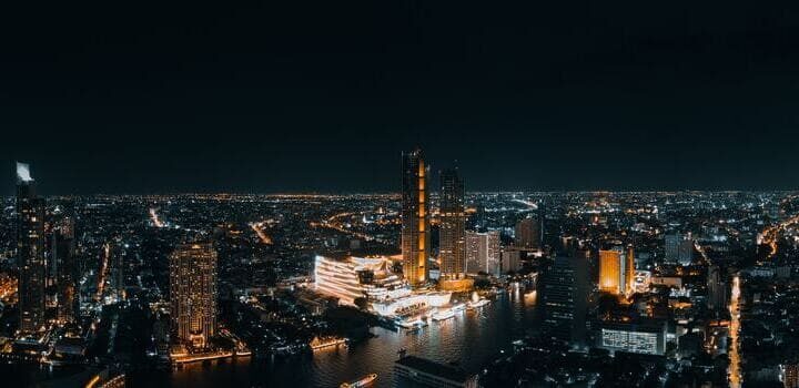 Traumhafte Skyline von Bangkok