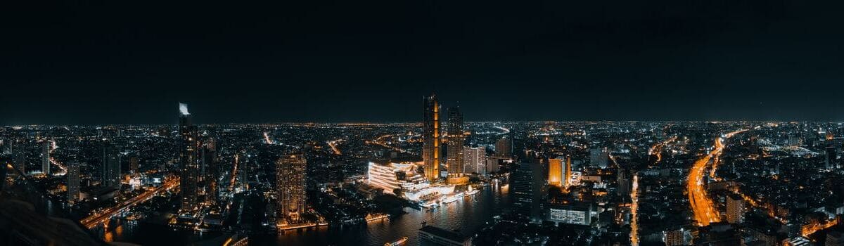 Traumhafte Skyline von Bangkok