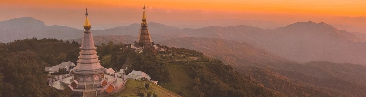 Zwillingspagode im Doi Inthanon Nationalpark